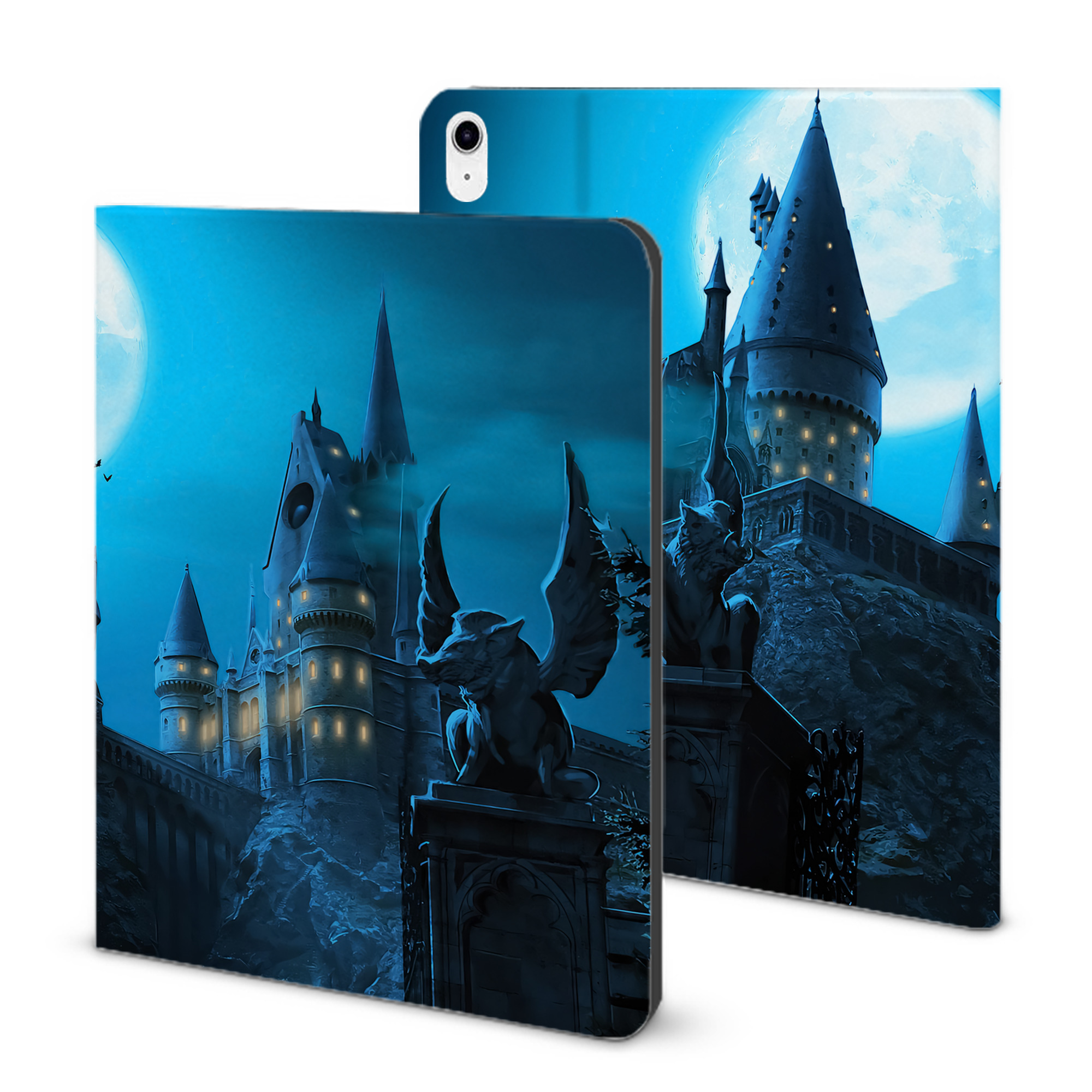 （画像用） Harry Potter ハリー・ポッターシリーズ IPad ケース ブック型 PUレザー TPU 耐衝撃 軽量 薄型 ペン収納なし 全面保護 IPad 各モデル対応